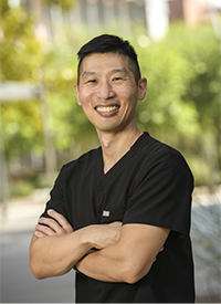 Eugene Chang, MD, vice chair and associate professor in the Department of Otolaryngology-Head and Neck Surgery at the UArizona College of Medicine   Tucson (Photo: Kris Hanning/University of Arizona Health Sciences)