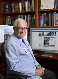 Ronald Weinstein, MD, is founding director of the award-winning Arizona Telemedicine Program (Photo: University of Arizona Health Sciences)