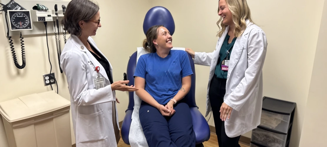 Dr. Nova Foster and Dr. Ivy Stejskal