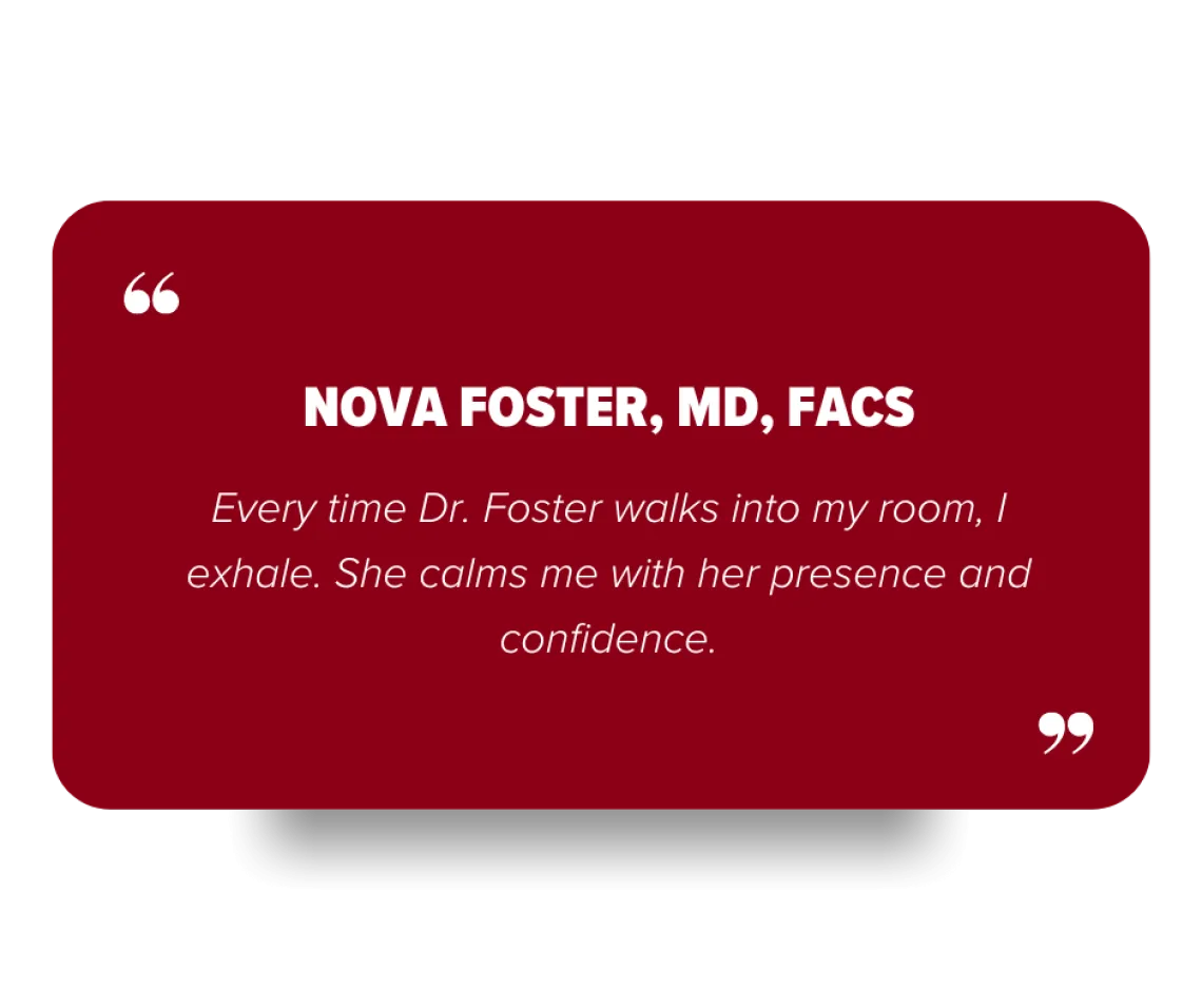 Dr. Foster Recognition