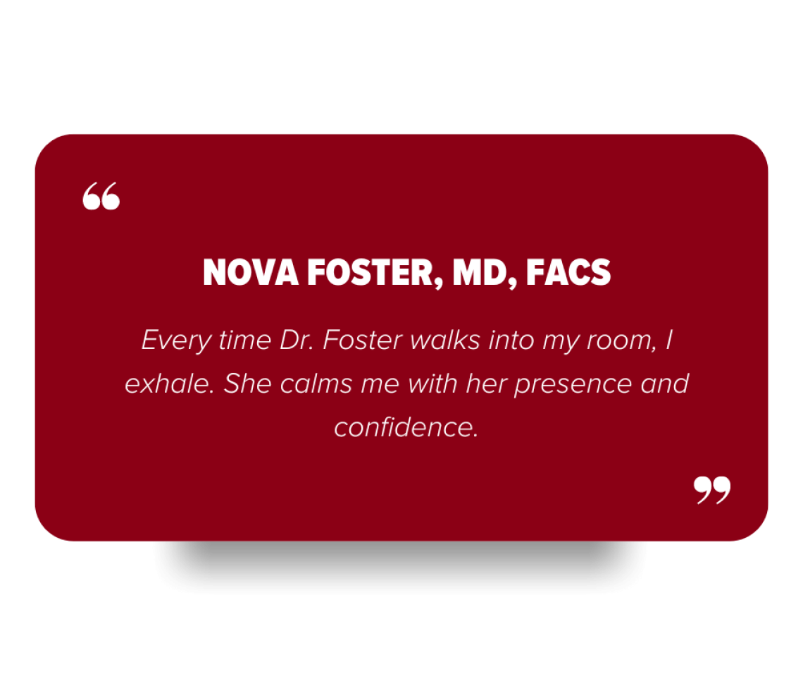 Dr. Foster Recognition