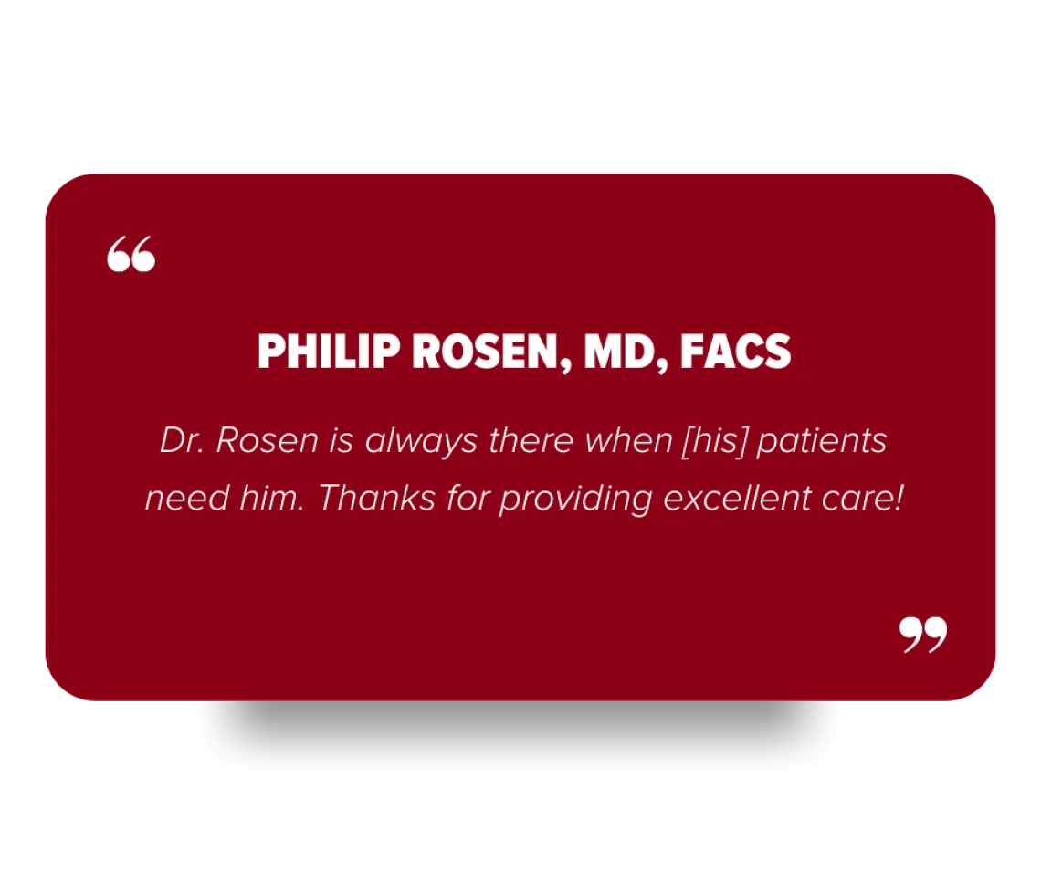 Dr. Rosen Recognition