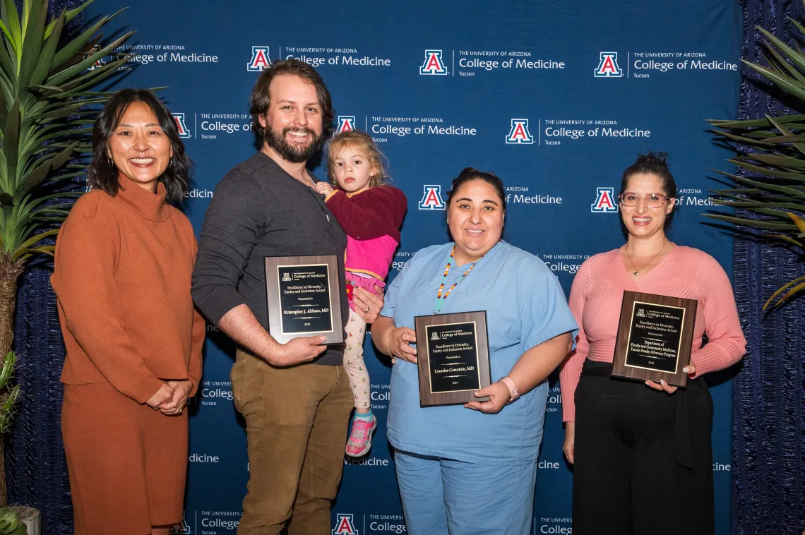 Lourdes Castanon, MD (second from right)