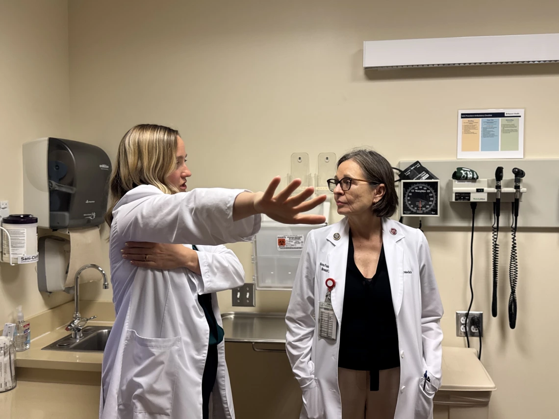 Dr. Nova Foster and Dr. Ivy Stejskal