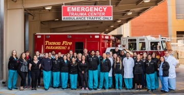 Trauma Team and Tucson Fire Department