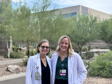 Dr. Nova Foster and Dr. Ivy Stejskal